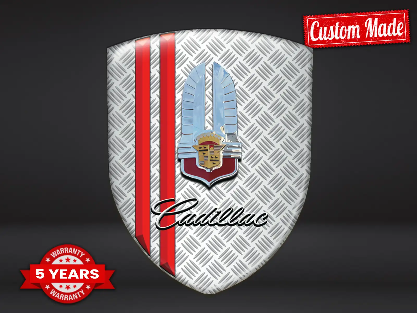 Cadillac Aufkleber Selbstklebend Racing Edition Edle Labels ST